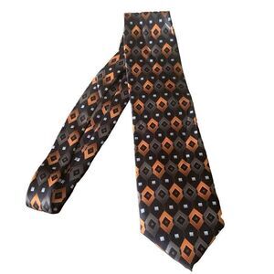 Pre Owned Men’s Alexander Julian Colours Silk Tie Neck Tie Necktie Classic Style